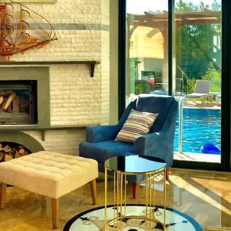 Country house Villa15 Lodge: Beachfront Luxury With Pool, Gym, And Sauna