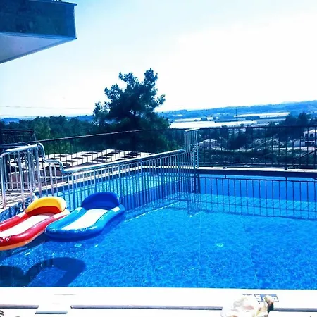 Country house Villa15 Lodge: Beachfront Luxury With Pool, Gym, And Sauna Manavgat